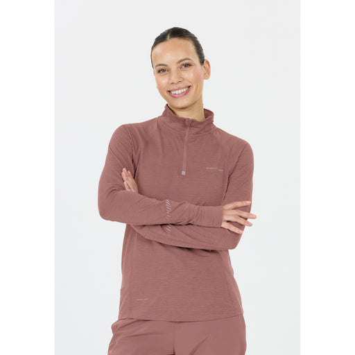 ENDURANCE Canna V2.0 W Melange Midlayer Midlayer 4321 Rose Taupe