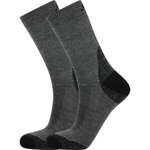 WHISTLER Carltom Trails 2-pack Sock Socks 1011 Dark Grey Melange