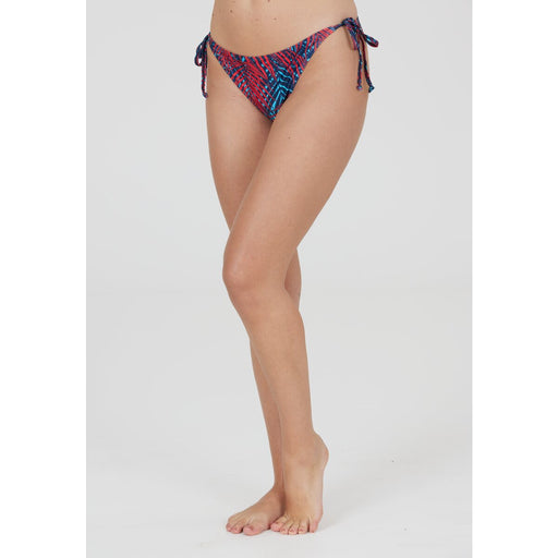 CRUZ Casey W Tie-side Printed Bikini Pant Pants Print 3053