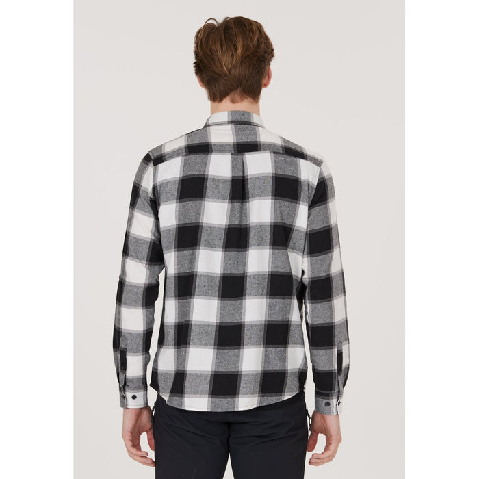 WHISTLER Caspar M L/S Flannel Shirt Shirt 1001 Black