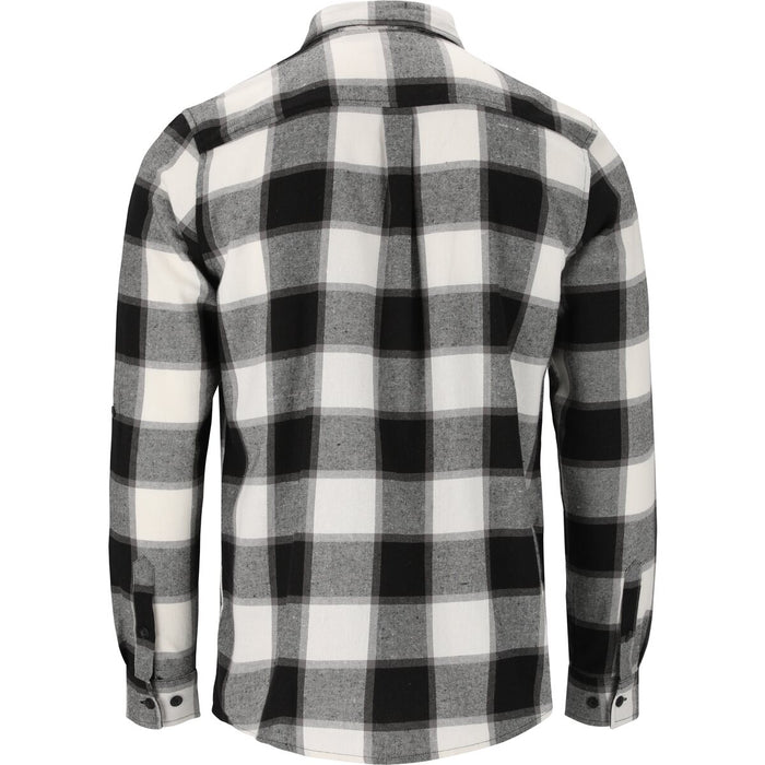 WHISTLER Caspar M L/S Flannel Shirt Shirt 1001 Black