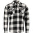 WHISTLER Caspar M L/S Flannel Shirt Shirt 1001 Black