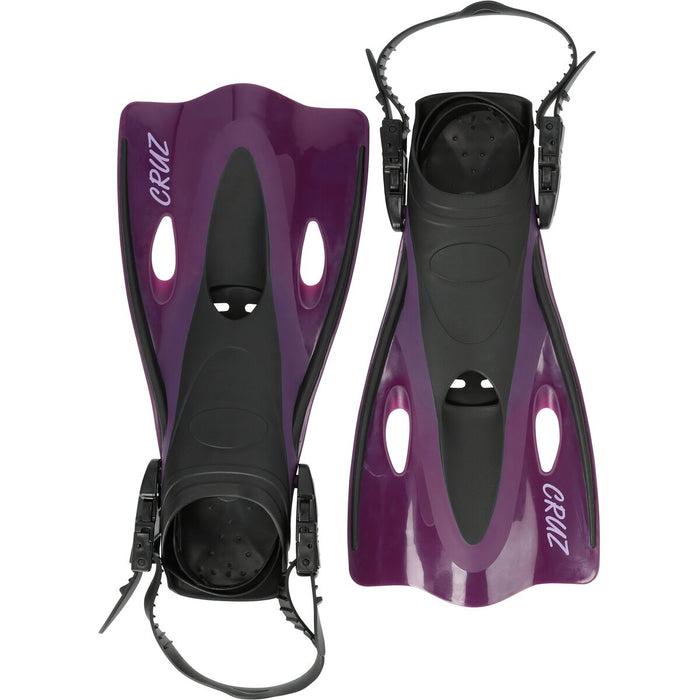 CRUZ! Cebu Jr. Diving Set - 3 Pcs. Swimming equipment 4078 Dark Purple