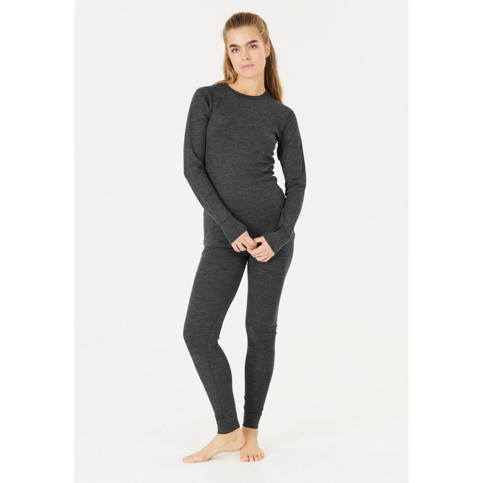 WHISTLER Cerro W Merino Wool Baselayer Set Baselayer 1001 Black