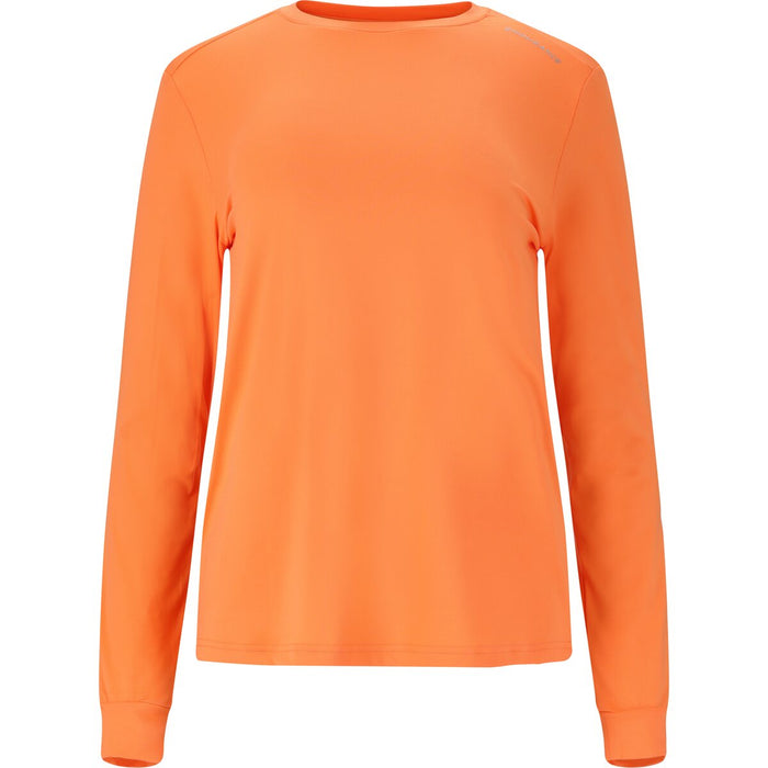 ENDURANCE Chalina W L/S Tee T-shirt 5126 Tangerine