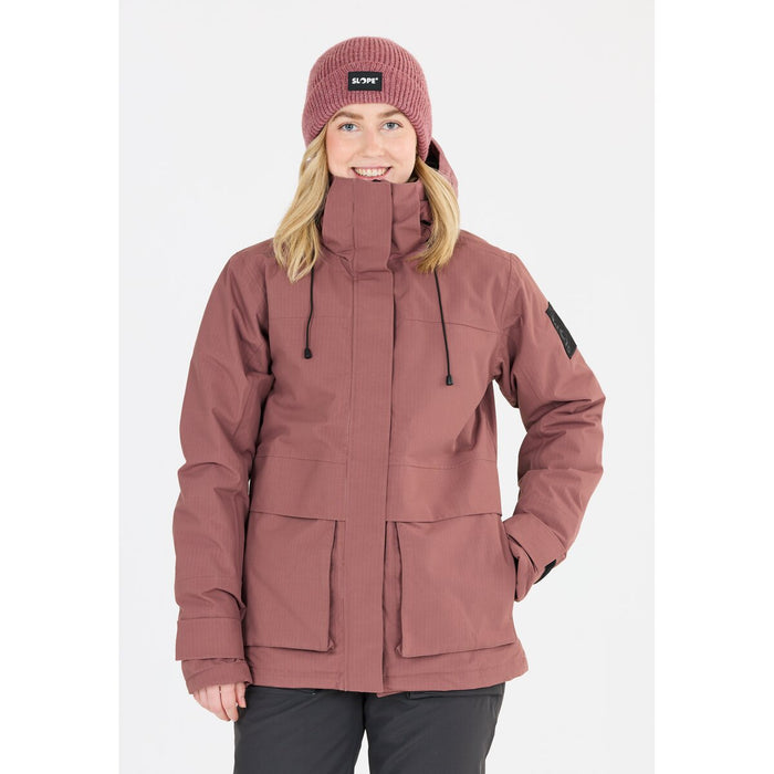 SLOPE Chescott W Ski Jacket W-PRO 15000 Jacket 4343 Rose Brown