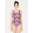 CRUZ Cintura W Printed Swimsuit Swimwear Print 3576 Tropical