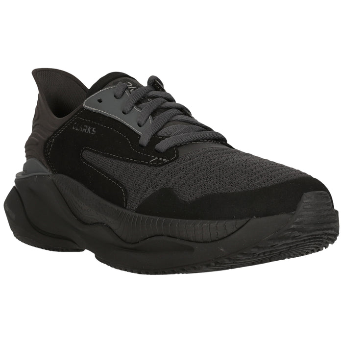 CLARKS PREMIUM Clarks Pace G Shoes 1216 Black Leather