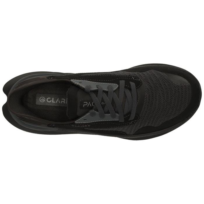 CLARKS PREMIUM Clarks Pace G Shoes 1216 Black Leather