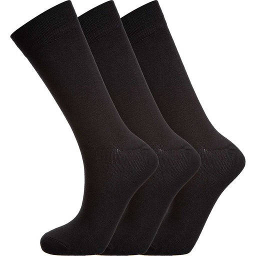 ENDURANCE Classic Bamboo Socks 3-Pack Socks 1001 Black