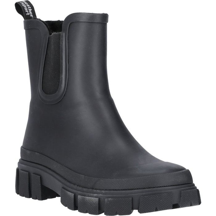 WEATHER REPORT Comart W Rubber Boot Warm Rubber boot 1001 Black