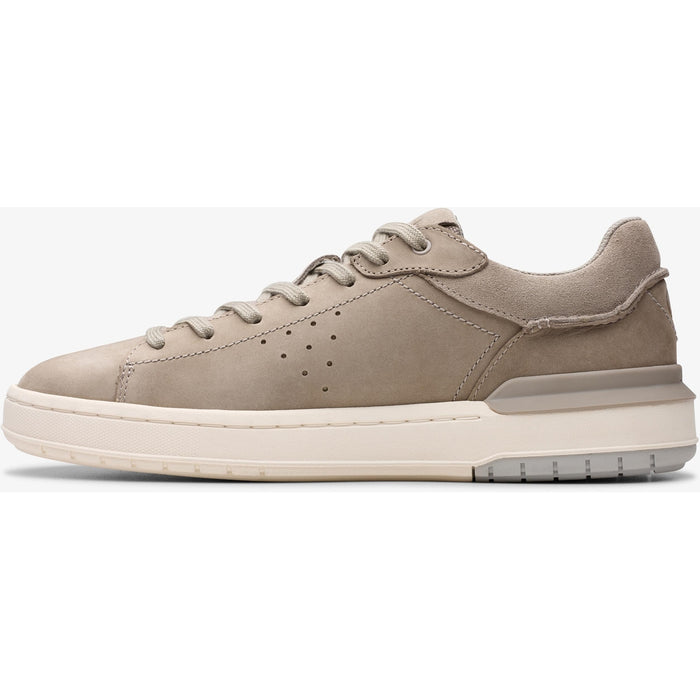 CLARKS PREMIUM Courtlite2 Run G Shoes 1231 Grey Nubuck