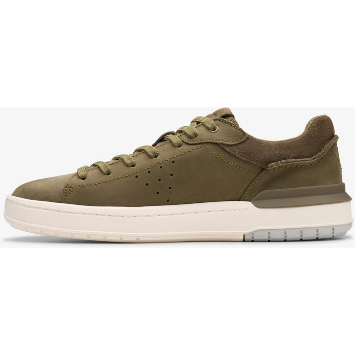 CLARKS PREMIUM Courtlite2 Run G Shoes 5349 Olive Nubuck