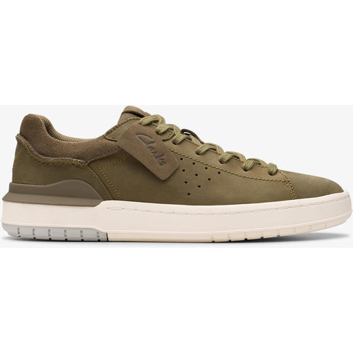 CLARKS PREMIUM Courtlite2 Run G Shoes 5349 Olive Nubuck