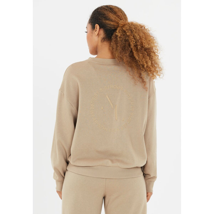 ATHLECIA Damla W Crew Neck Sweatshirt 1183 Pure Cashmere