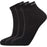 ENDURANCE Dartmy Low Cut Tactel Performance Socks 3-Pack Socks 1001 Black