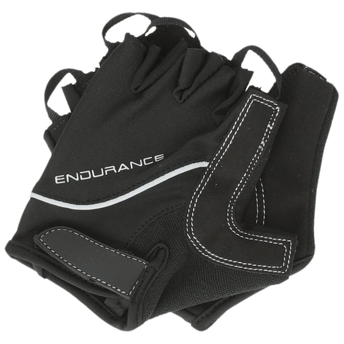 ENDURANCE! Davin Training/Cycling Gloves Gloves 1001S Black
