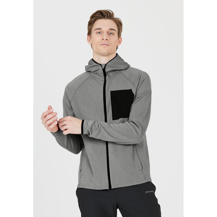 ENDURANCE Deerto M Full Zip Hoody Midlayer 1154 Alloy