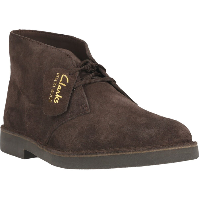 CLARKS PREMIUM Desert Bt Evo G Boots 5230 Dark Brown Suede