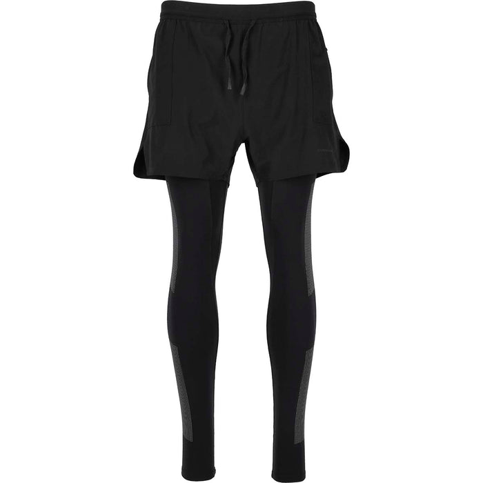 ENDURANCE Detlom M 2-in-1 Tights Pants 1001 Black