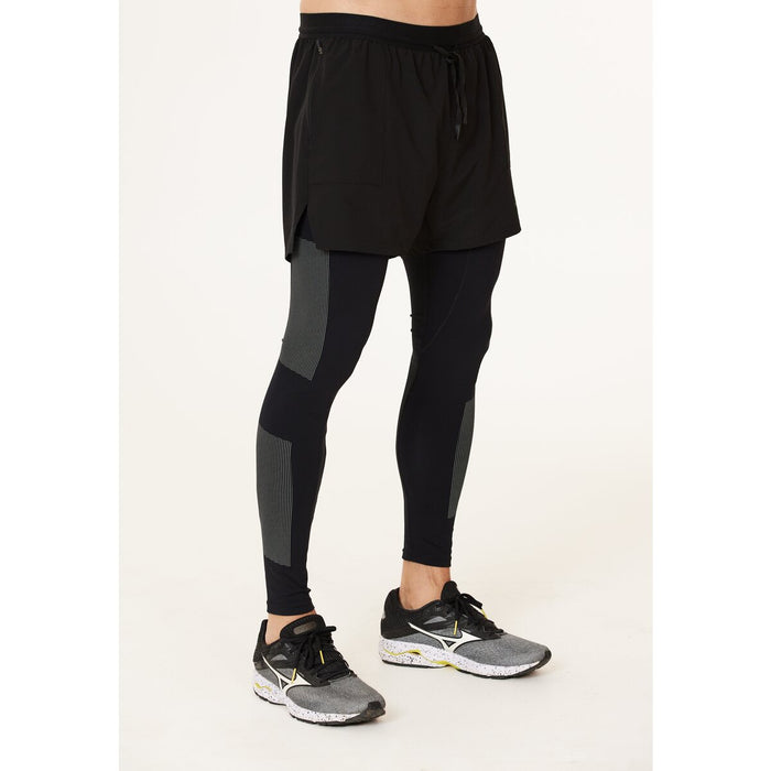 ENDURANCE Detlom M 2-in-1 Tights Pants 1001 Black