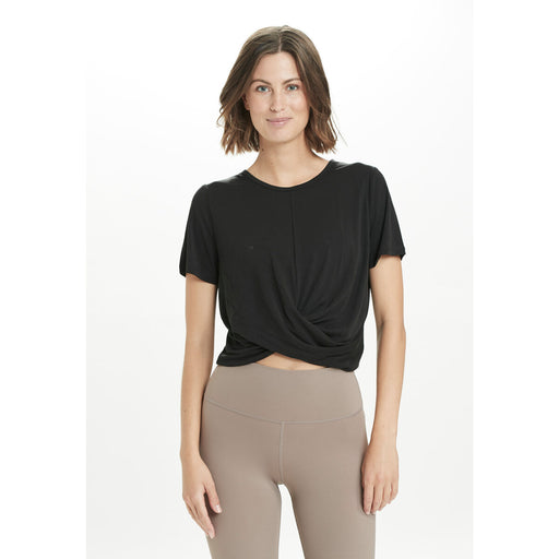 ATHLECIA Diamy W Cropped S/S Tee T-shirt 1001 Black