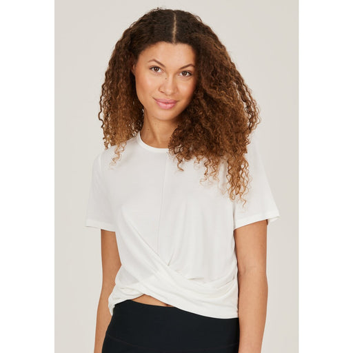 ATHLECIA Diamy W Cropped S/S Tee T-shirt 1002 White