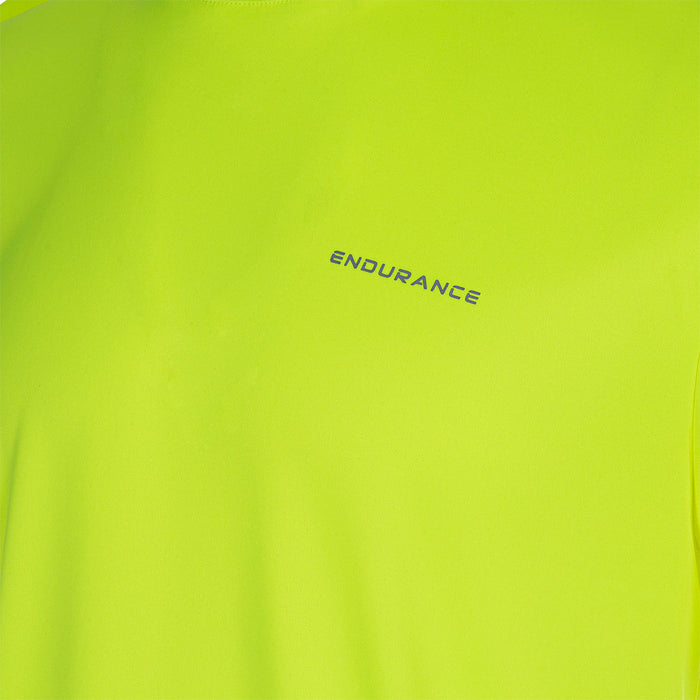 ENDURANCE Dipose M S/S Tee T-shirt 5001 Safety Yellow