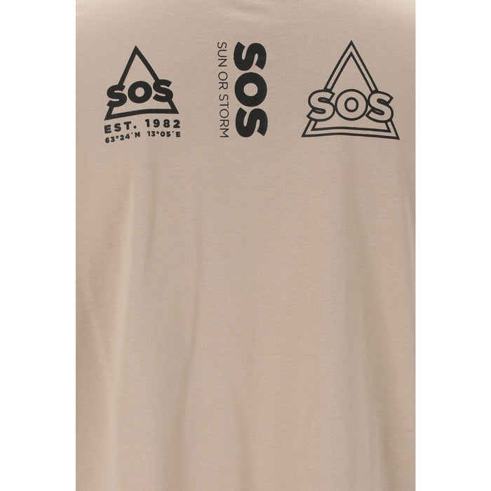SOS Dolomiti M S/S Tee T-shirt 1136 Simply Taupe