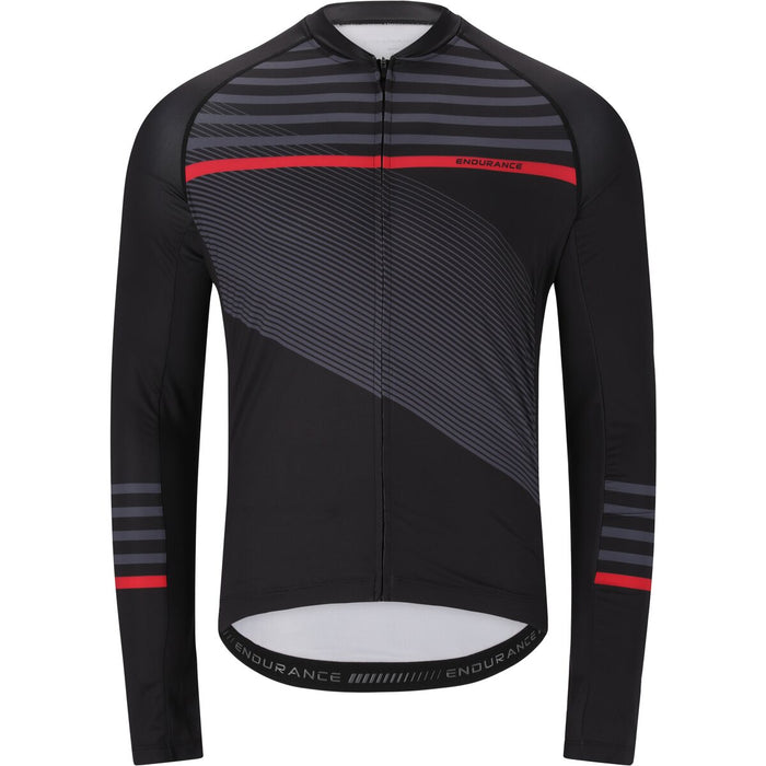ENDURANCE Donald M Cycling/MTB L/S Shirt Cycling Shirt 1001 Black