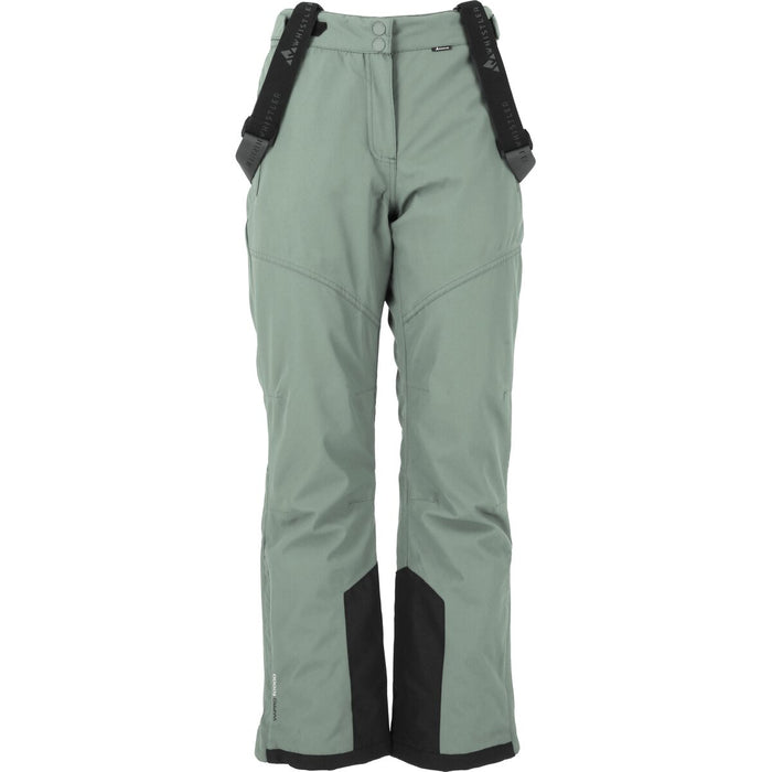 WHISTLER Drizzle Jr Ski Pant W-Pro 10000 Pants 3103 Slate Gray
