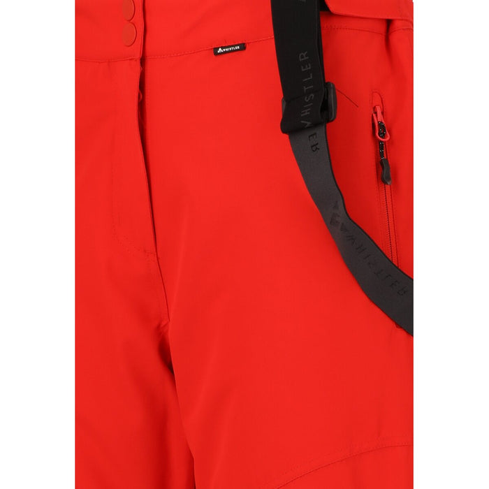 WHISTLER Drizzle Jr Ski Pant W-Pro 10000 Pants 4328 Red Alert