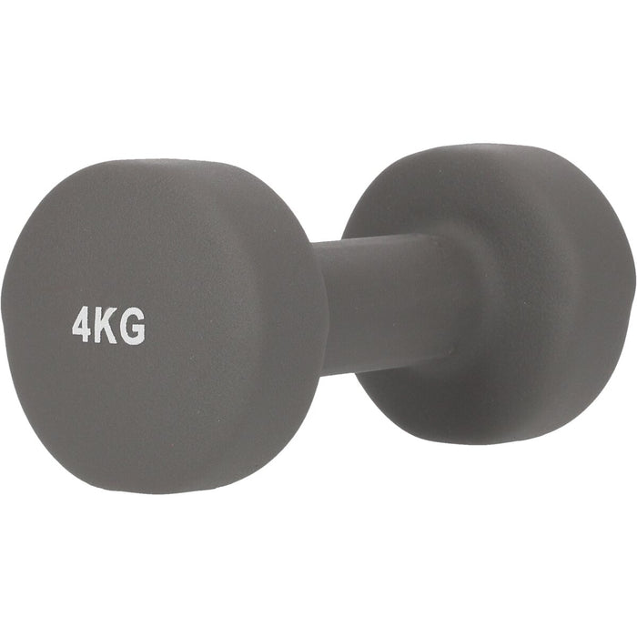 ENDURANCE Dumbbell 4 KG Fitness equipment 1004 Pearl Grey