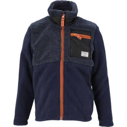 ZIGZAG Dundo Teddy Fleece Jacket Fleece 2048 Navy Blazer