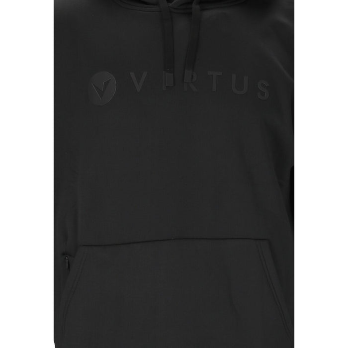 VIRTUS! Duvall M Power Stretch Logo Hoody Sweatshirt 1001 Black