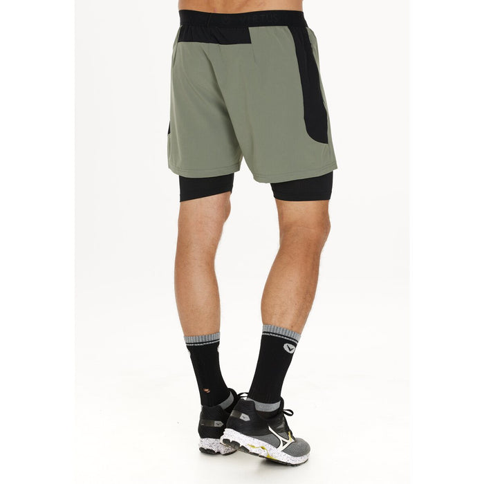 VIRTUS Dylan M 2-in-1 Stretch Shorts Shorts 3158 Smoked Sage