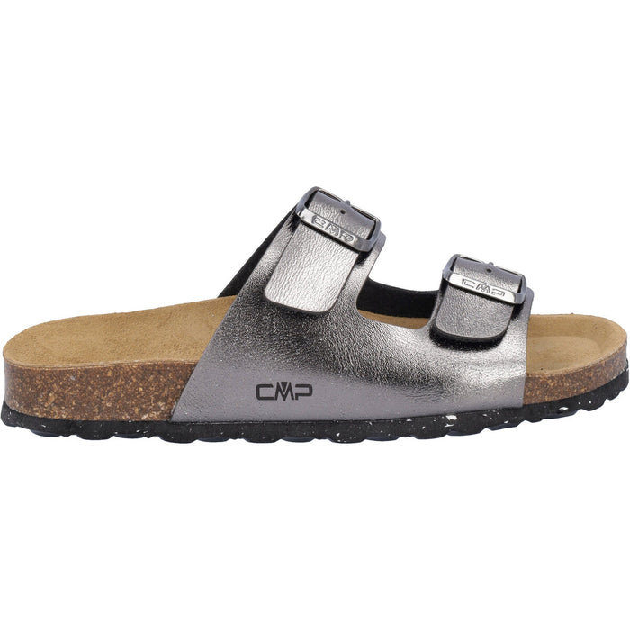 CMP ECO Thalitha Wmn Cork Sandal Sandal U911 Titanio