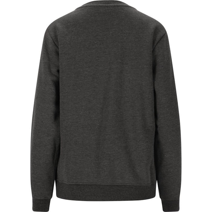 NORTH BEND Easterlin W Melange Crew Sweat Sweatshirt 1011 Dark Grey Melange