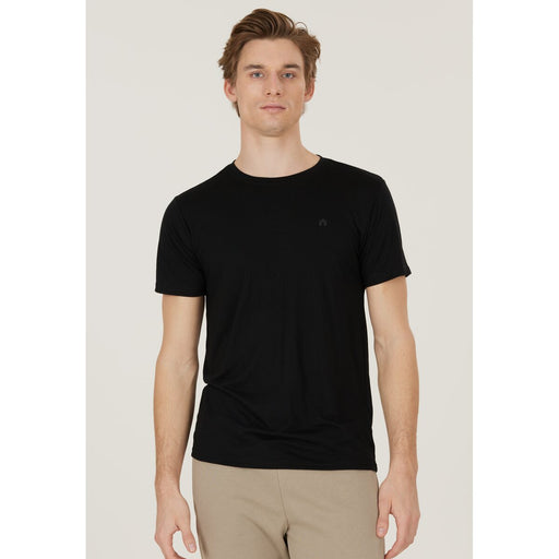 NORTH BEND Edwards M S/S Logo Tee T-shirt 1001 Black