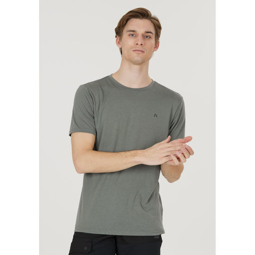 NORTH BEND Edwards M S/S Logo Tee T-shirt 3158 Smoked Sage