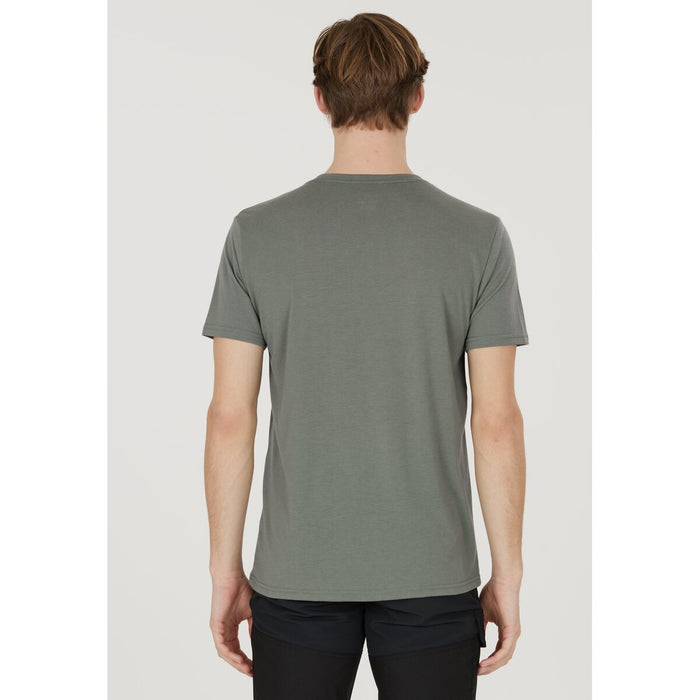 NORTH BEND Edwards M S/S Logo Tee T-shirt 3158 Smoked Sage