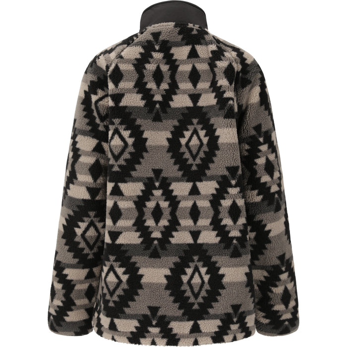 WHISTLER Ellison W Printed Teddy Fleece Jacket Fleece 1051 Asphalt