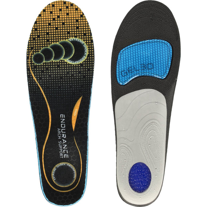 ENDURANCE Endurance Arch Support High In-Sole 1001 Black