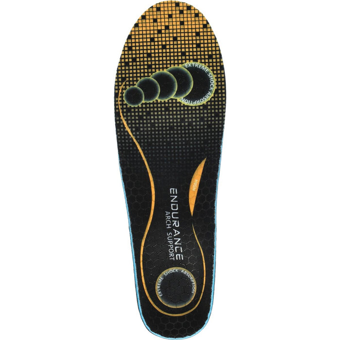 ENDURANCE Endurance Arch Support High In-Sole 1001 Black