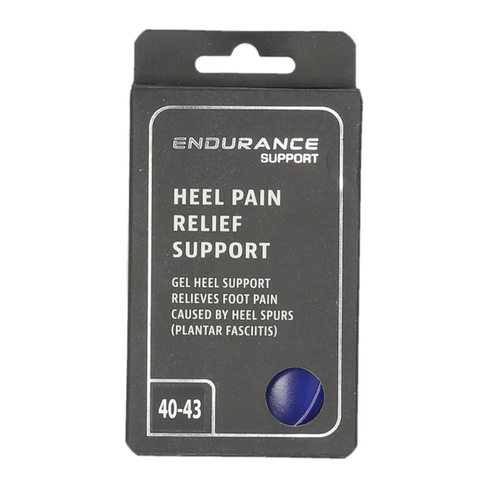 ENDURANCE Endurance Heel Pain Relief Support In-Sole 8899 transparent