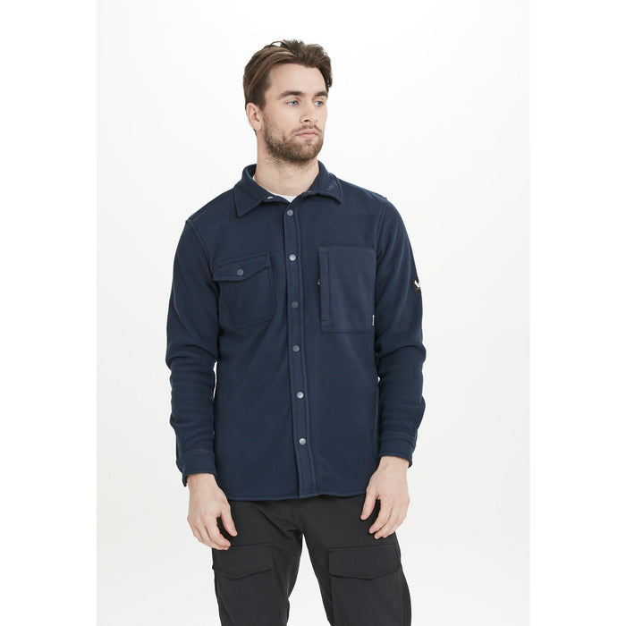 WHISTLER Enzo M Fleece Shirt Fleece 2048 Navy Blazer