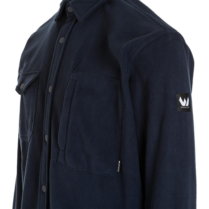 WHISTLER Enzo M Fleece Shirt Fleece 2048 Navy Blazer