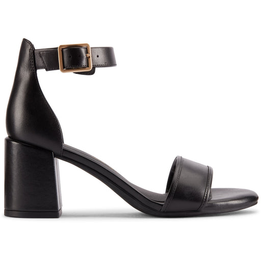 CLARKS PREMIUM Ezoria Mae D Sandal 1216 Black Leather