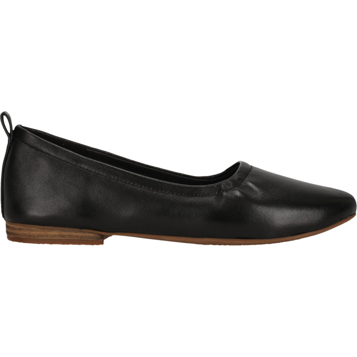 CLARKS PREMIUM Fawna Soft D Shoes 1216 Black Leather