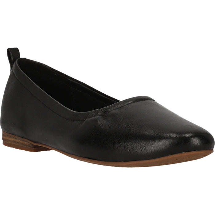 CLARKS PREMIUM Fawna Soft D Shoes 1216 Black Leather